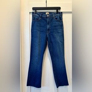 Mother ankle jeans in Home Movies wash- New condition and altered